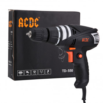 Дрель-шуруповёрт T0011 сетевая 550 Вт, 0-800 об/мин-2