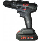 Шуруповёрт T0041 21В 2аккум Li-ion 2Ач, 2 скорости 40Нм патрон 0.8-10мм функция быстрой зарядки