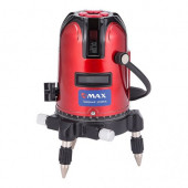 Уровень лазерный E0033 красный, 5 лучей MAX