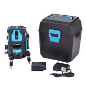 Уровень лазерный E0038 зеленый, 5 лучей AC DC