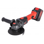 Угловая шлифмашина T0044 аккумуляторная бесщеточная 125 мм, 18 В Li-ion 2х4,0 А/ч AC DC