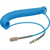 Шланг 81-330 для компрессора спиральный полиуретановый 5х8 мм, 5 м МИОЛ