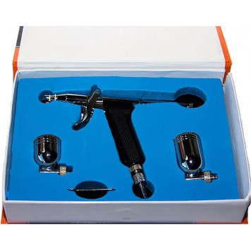 Аэрограф 80-898 с плавающим бачком металлический 0,3 мм Миол-1