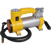 Миникомпрессор 81-117 автомобильный с фонариком 2 в 1, 12В, 10 бар, 35 л/мин