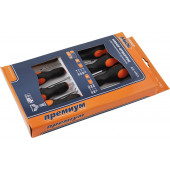 Набор 63-450 отверток с эргономичной рукояткой, CRV, 7 шт. Миол