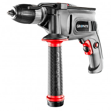 Дрель 58G717 ударная 750 Вт, патрон 13 мм Graphite Дрель 58G717 ударная 750 Вт, патрон 13 мм Graphite