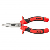 Тонкогубцы 01-069 изогнутые 200 мм, 1000 В, CrV, полированные NEO