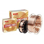 Проволока 0,8мм 4кг СВ08Г2С для полуавтомата (омедненная) STANDART