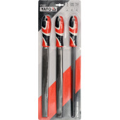 Набор YT-6237 напильников по металлу 3 шт, №2 YATO