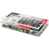 Заклепки YT-36481 резьбовые сталь М3-М10, 150 шт. YATO