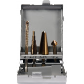 Набор YT-44705 универсальных свёрл с хвостовиком HEX, 4 шт YATO