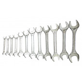 Ключи 35D257 рожковые набор 6-32 мм, 12 шт. TopTools