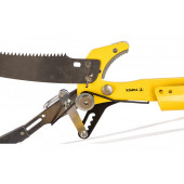 Сучкорез 15A256 с передачей и пилой садовой, лезвие 57 мм