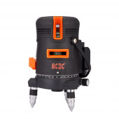 Уровень лазерный E0055, зеленый, 5 лучей, AC DC