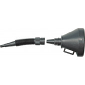 Воронка 83000 гибкая 2 в 1 черная VOREL