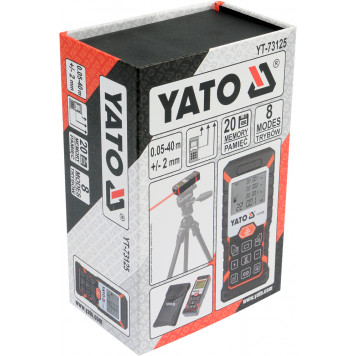 Дальномер YT-73125 лазерный 0,05 - 40 м YATO-3