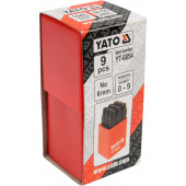 Клейма YT-6854 цифровые 9 предметов 6мм YATO