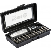 Отвёртка 65123 цельнометаллическая ударная с 13 битами VOREL