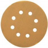 Круг шлифовальный 125 мм DT3118-QZ, 8 отверстий, 320G DEWALT