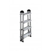 Стремянка алюминиевая двухсторонняя 4-х ступенчатая