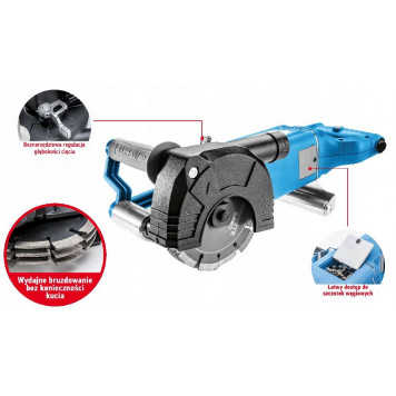 Штроборез 59GP300 2400 Вт, 150x22.2 мм GRAPHITE-1