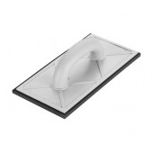 Тёрка 50-231 с резиной 8 мм, 280x140 мм, пластмассовая ручка NEO