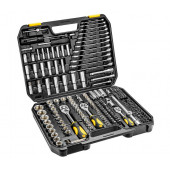 Набор 38D852 сменных головок 1/2" , 3/8", 1/4" , CrV 219 шт. ТОРЕХ