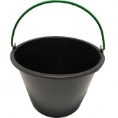 Ведро 0212 строительное 20 л Премиум с обрезиненной ручкой