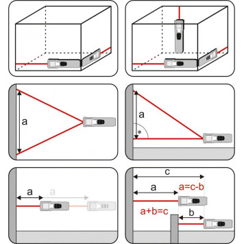 Дальномер YT-73124 лазерный 0,05 - 30 м YATO-1