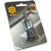 Щётка 06995 для дрели крацовка витая "ЧАШКА" 22 мм VOREL