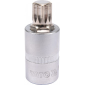 Головка YT-04345 торцевая с вставкой SPLINE 1/2", М14 YATO