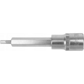 Головка YT-04390 торцевая c вставкой HEX 1/2", 4 мм, 100 мм YATO