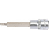 Головка YT-04391 торцевая c вставкой HEX 1/2", 5 мм, 100 мм YATO