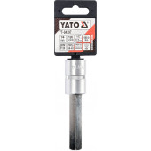 Головка YT-04397 торцевая c вставкой HEX 1/2", 14 мм, 100 мм YATO
