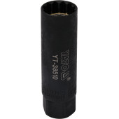 Головка YT-38510 свечная 14 мм, 3/8" YATO