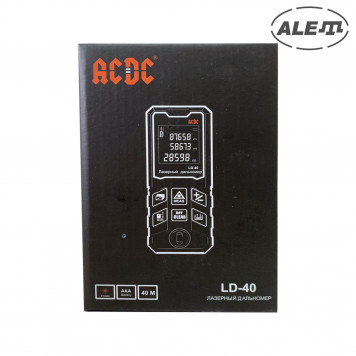 Дальномер T0150 лазерный LD-40 Дальность 40 м, питание ААА-1