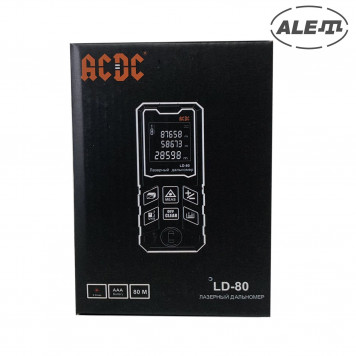 Дальномер T0152 лазерный LD-80 Дальность 80 м, питание ААА-1