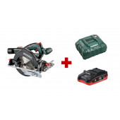 Пила KS 18 LTX 57 аккумуляторная T03480 165х20мм 1х4,0 Ач+ЗУ ASC55 METABO