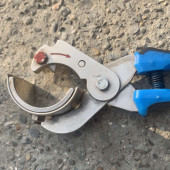 Труборез ТБ-1 210мм для тонкостенных пластиковых труб ф40,50мм ГОРИЗОНТ