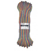 Шнур хозяйственный "Радуга" 10 мм, 30 м, ПП ALET