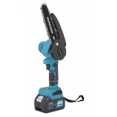 Пила E0097 аккумуляторная цепная 18B Li-ion 1х4.0 Ач, длина шины: 15 см, 1/4