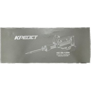 Отбойный KE-88-1200 молоток 1200 Вт, 55 Дж, 1700 уд/мин КРЕОСТ-2