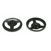 Шайба для теплоизоляции (рондоль) черная, уп 100 шт.