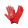Перчатки 02Q0022-AL Х/Б 2-слойные с ПВХ 10 класс, 6 нитей, красные, L, 10/200 ALET