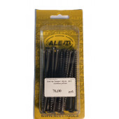 Саморез чёрный по дереву 4.8х95 мм, уп 25шт. (блистер)