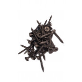 Саморез чёрный по металлу 3.5х32 мм, уп 50шт. (блистер)