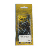 Саморез кровельный по дереву 4.8х35 мм, RAL 8017 (шоколадно-коричневый), уп 20шт. (блистер)