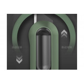 Нож технический HT4008L "Home Series Green", Т-образное лезвие Deli