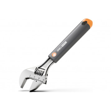 Ключ HT1508C разводной "Home Series Gray" 200мм, Deli