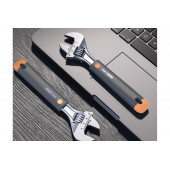 Ключ HT1508C разводной "Home Series Gray" 200мм, Deli